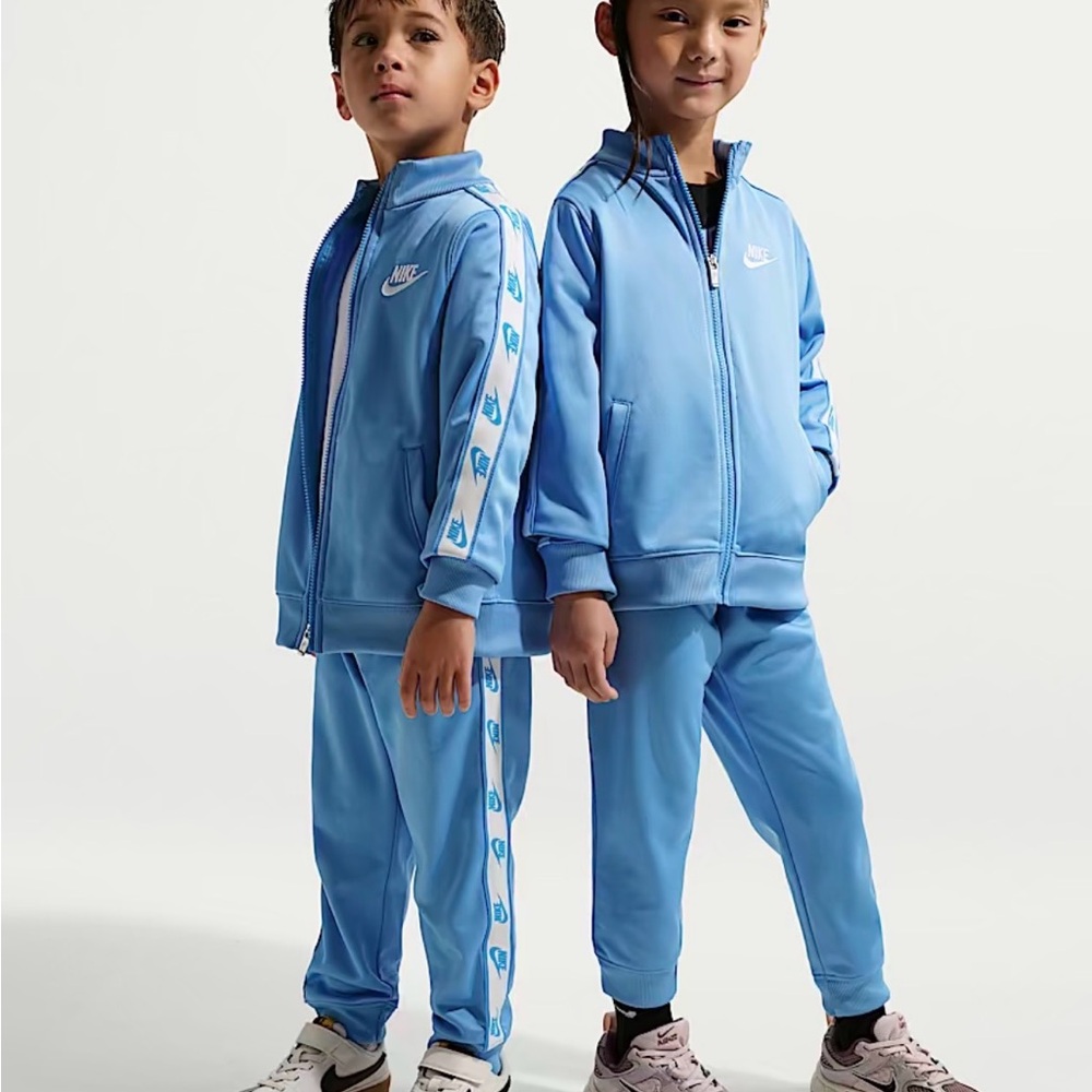 Nike Dri-FIT Youth Light Blue Tracksuit